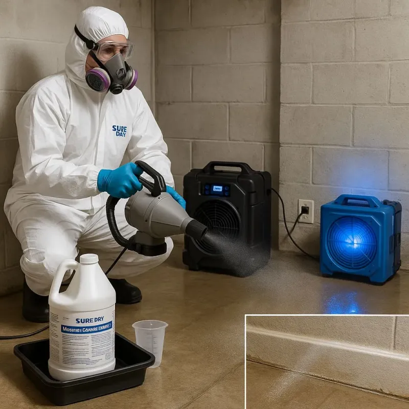 Sanitization and Odor Removal process in Newton, TX