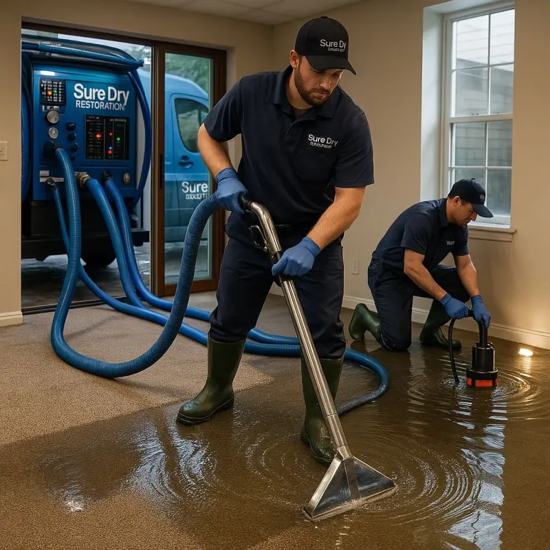 Water Extraction and Removal process in Newton, TX